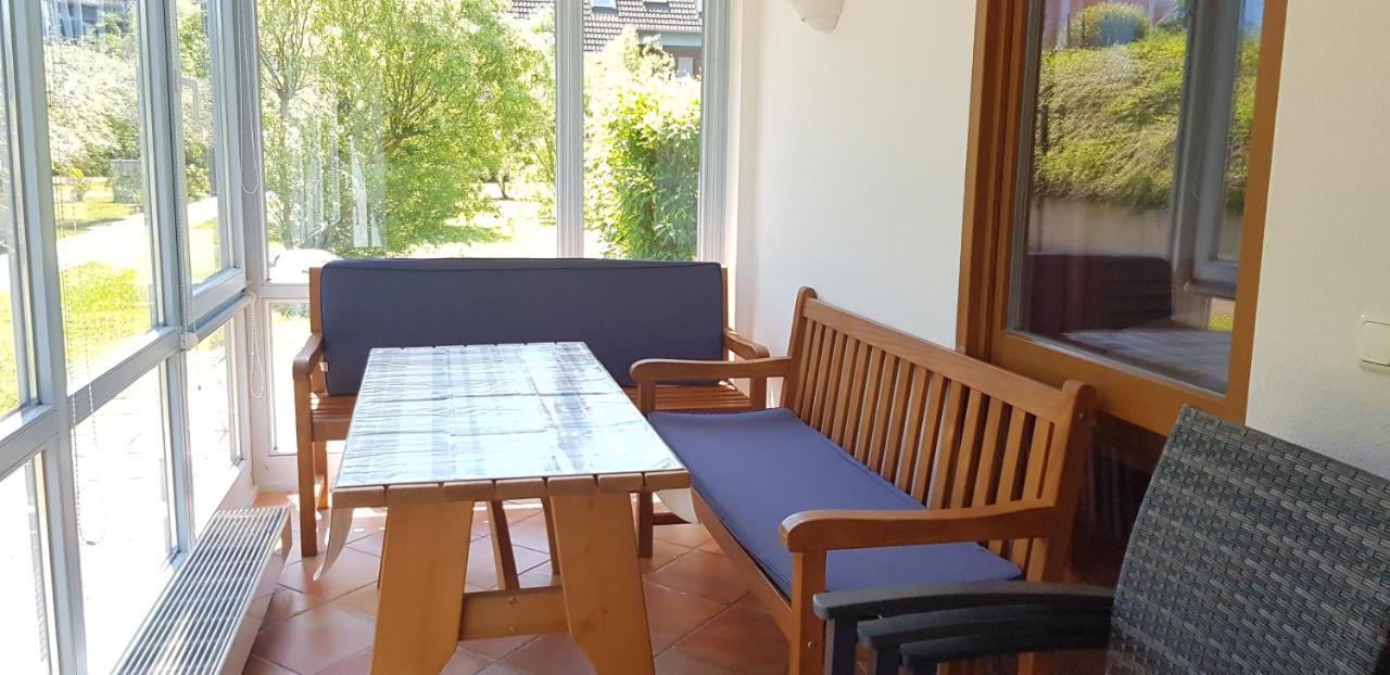 Ferienwohnung 4 Im Haus Am See Mit Wintergarten Und Terrasse Seedorf  Exterior photo